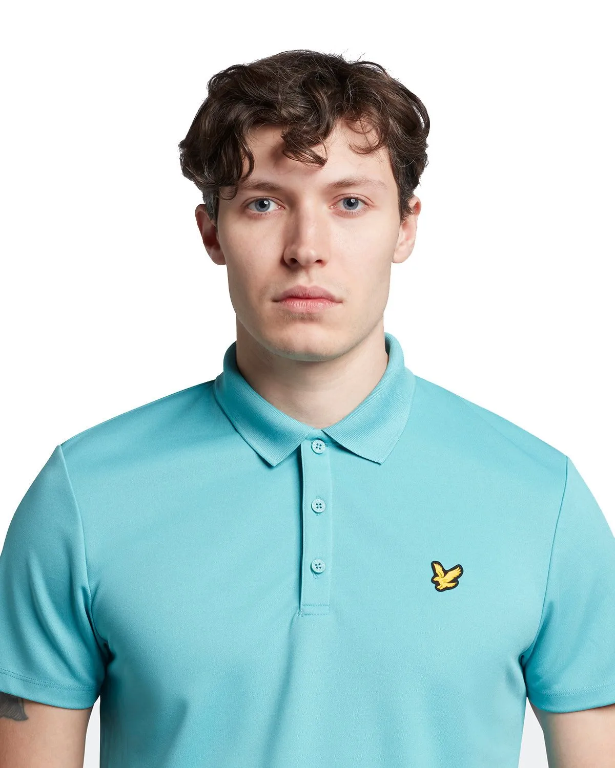 Lyle & Scott Tech Golf Polo Shirt SP1664G - Image 3