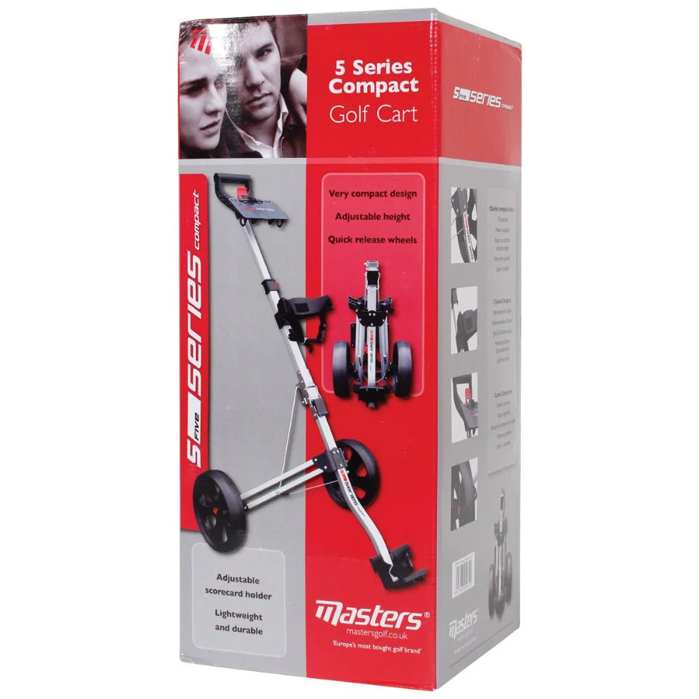 Masters 5 Series Compact Golf Pull Trolley TRP0007S - Image 3