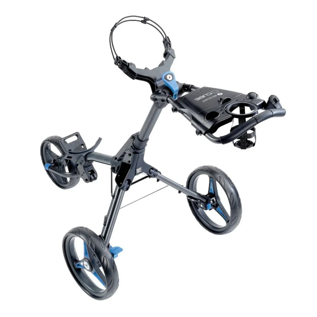 Motocaddy Cube Golf Push Trolley | Blue - Image 2