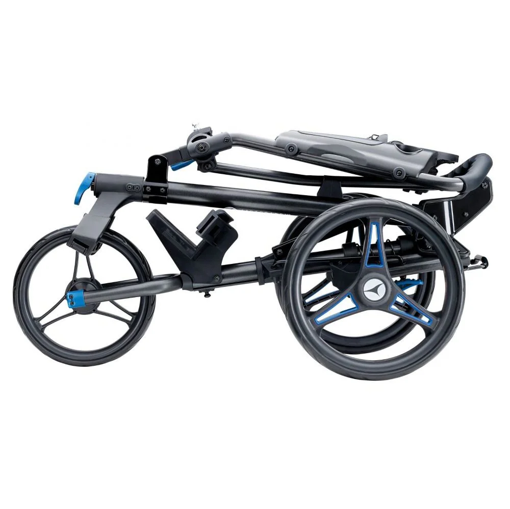 Motocaddy P1 Golf Push Trolley | Blue - Image 2