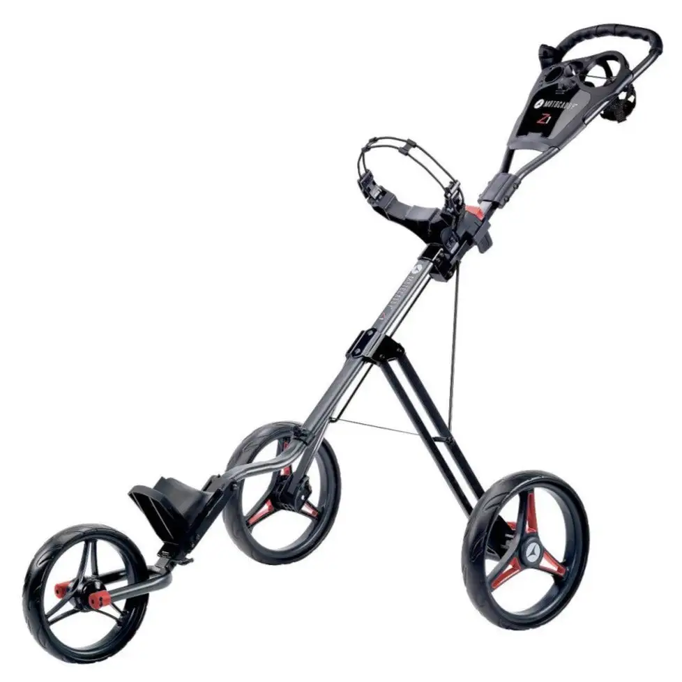 Motocaddy Z1 Golf Push Trolley | Red