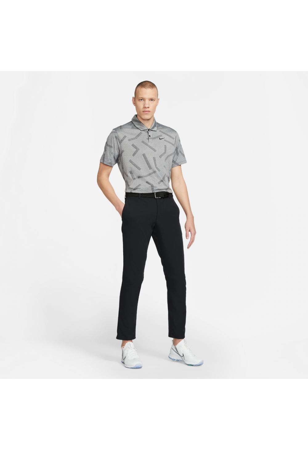 Nike Dry Vapor Line Jacquard Golf Shirt CU9848 - Image 2
