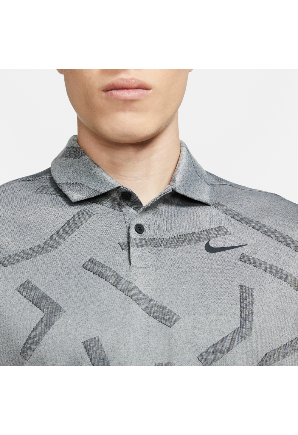 Nike Dry Vapor Line Jacquard Golf Shirt CU9848 - Image 5