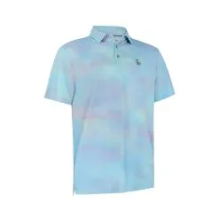Original Penguin Tie Dye Print Golf Polo Shirt OGKSC028