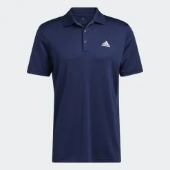 ADIDAS PERFORMANCE MENS PLAIN POLO SHIRT BC3016