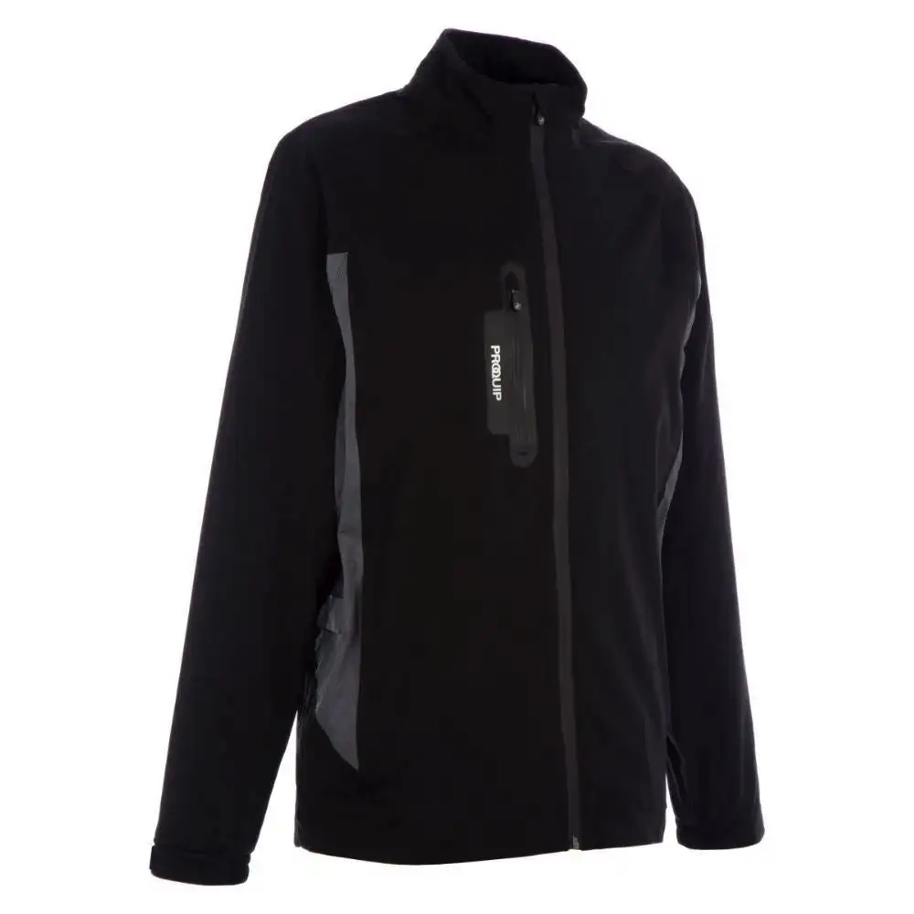 ProQuip ProFlex EVO II Waterproof Golf Jacket Black/Grey
