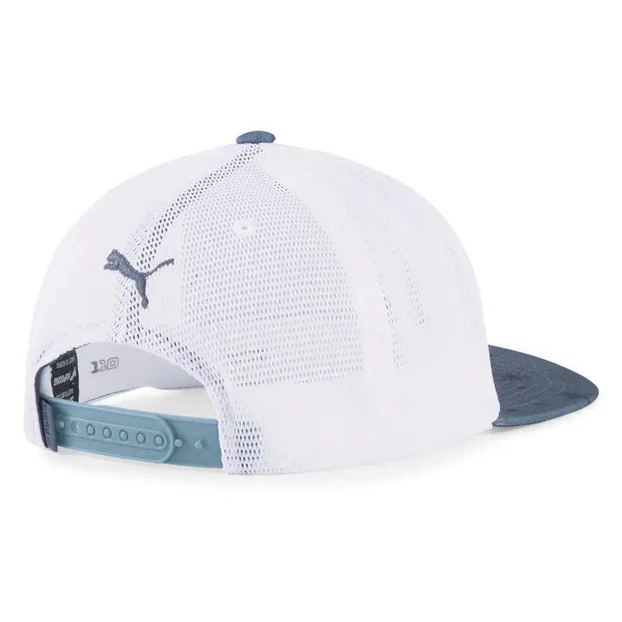 Puma Tropical Bliss P Trucker Snapback Golf Cap 024258 - Image 2