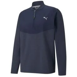 Puma Cloudspun Golf 1/4 Zip Midlayer 597588