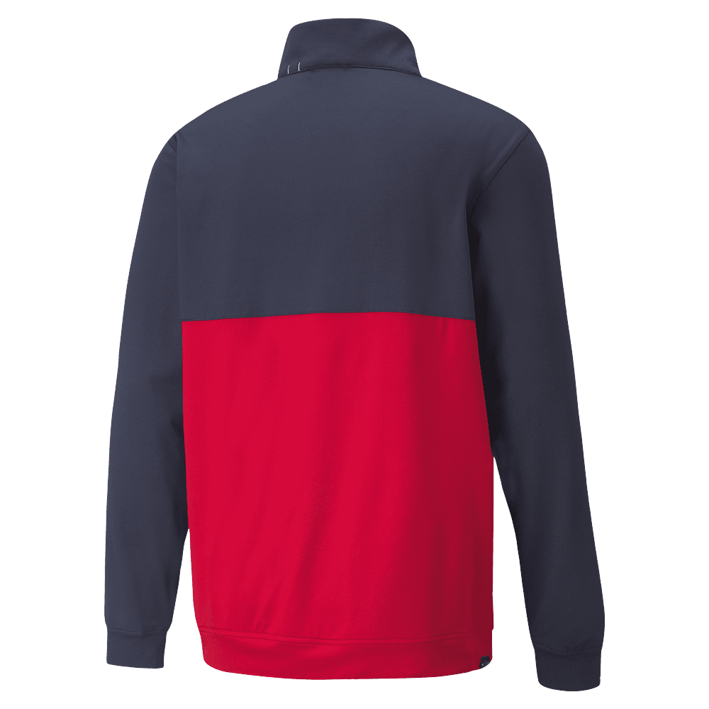 Puma Gamer Colour Block 1/4 Zip Golf Top 532985 - Image 2