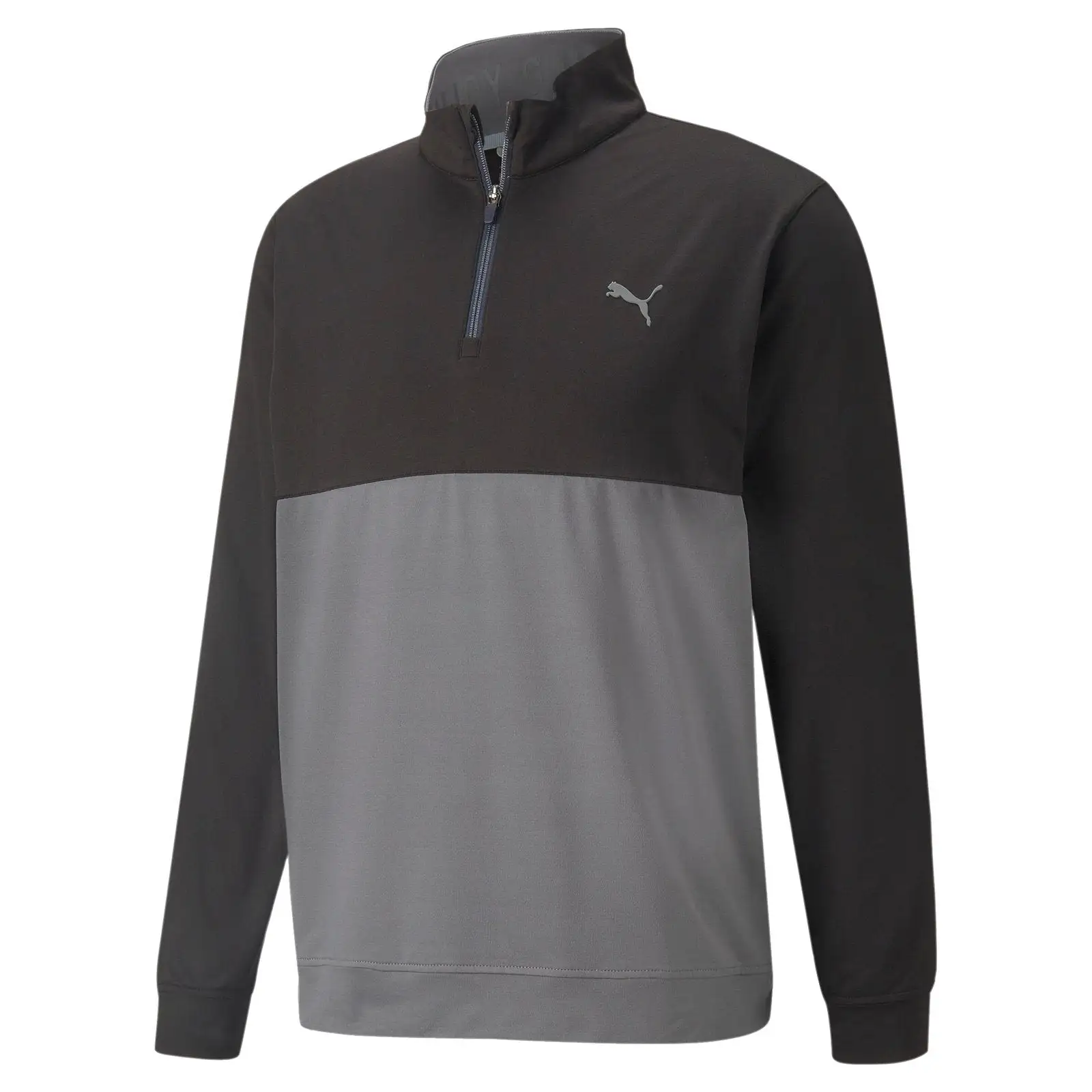 Puma Gamer Colour Block 1/4 Zip Golf Top 532985
