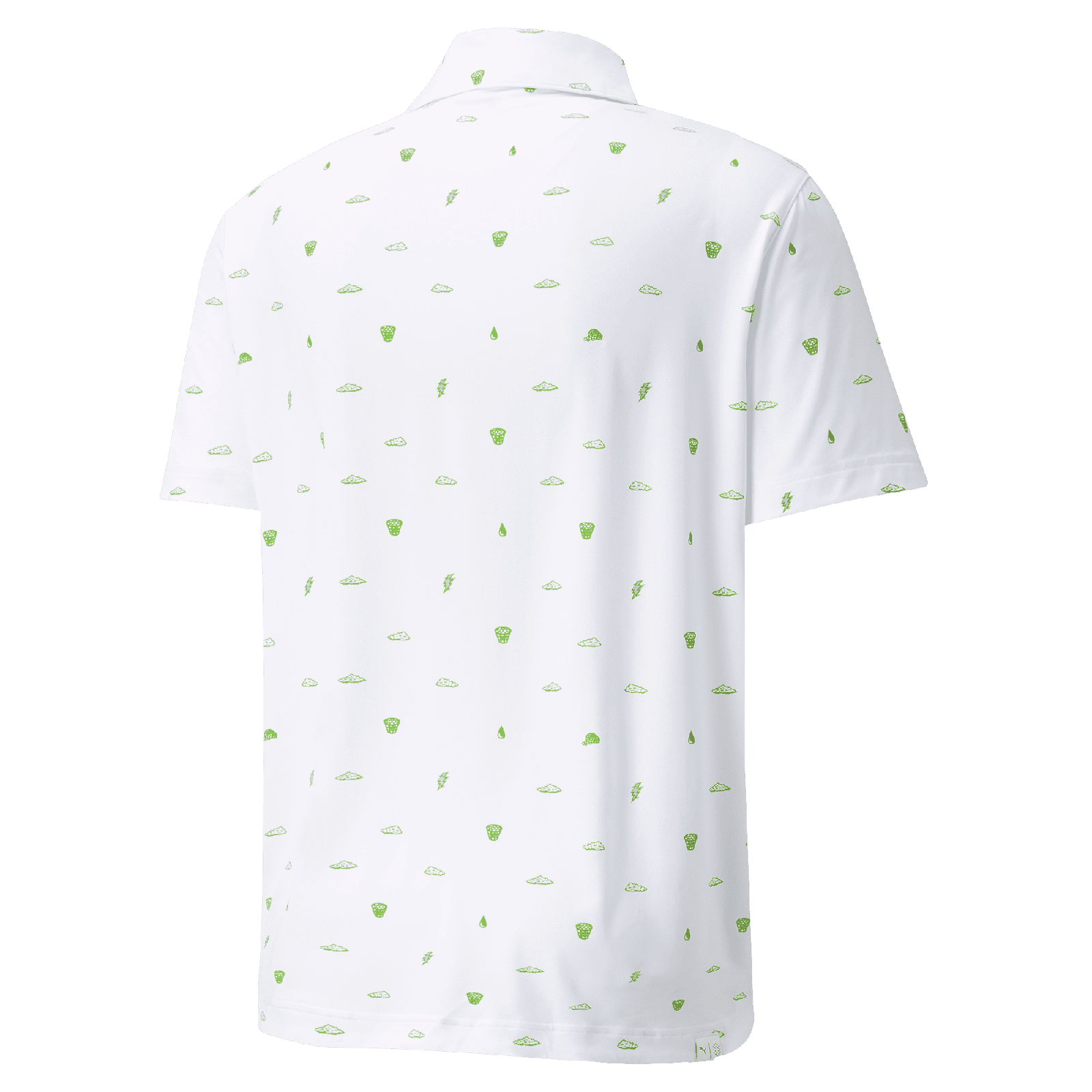 Puma MATTR Pouring Buckets Golf Polo Shirt 533848 - Image 2
