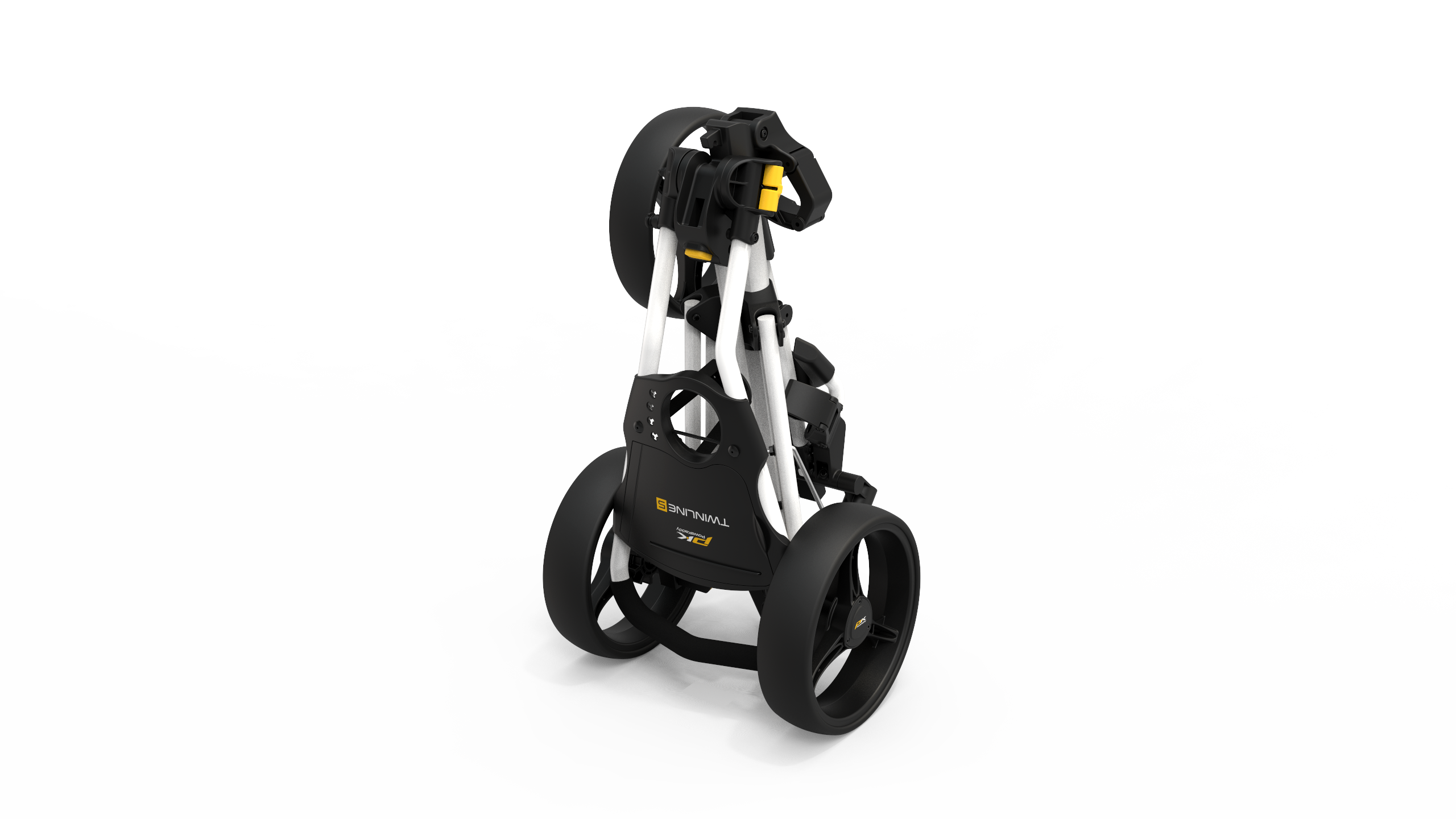 Powakaddy Twinline 5 Push Golf Trolley | Polar White - Image 5