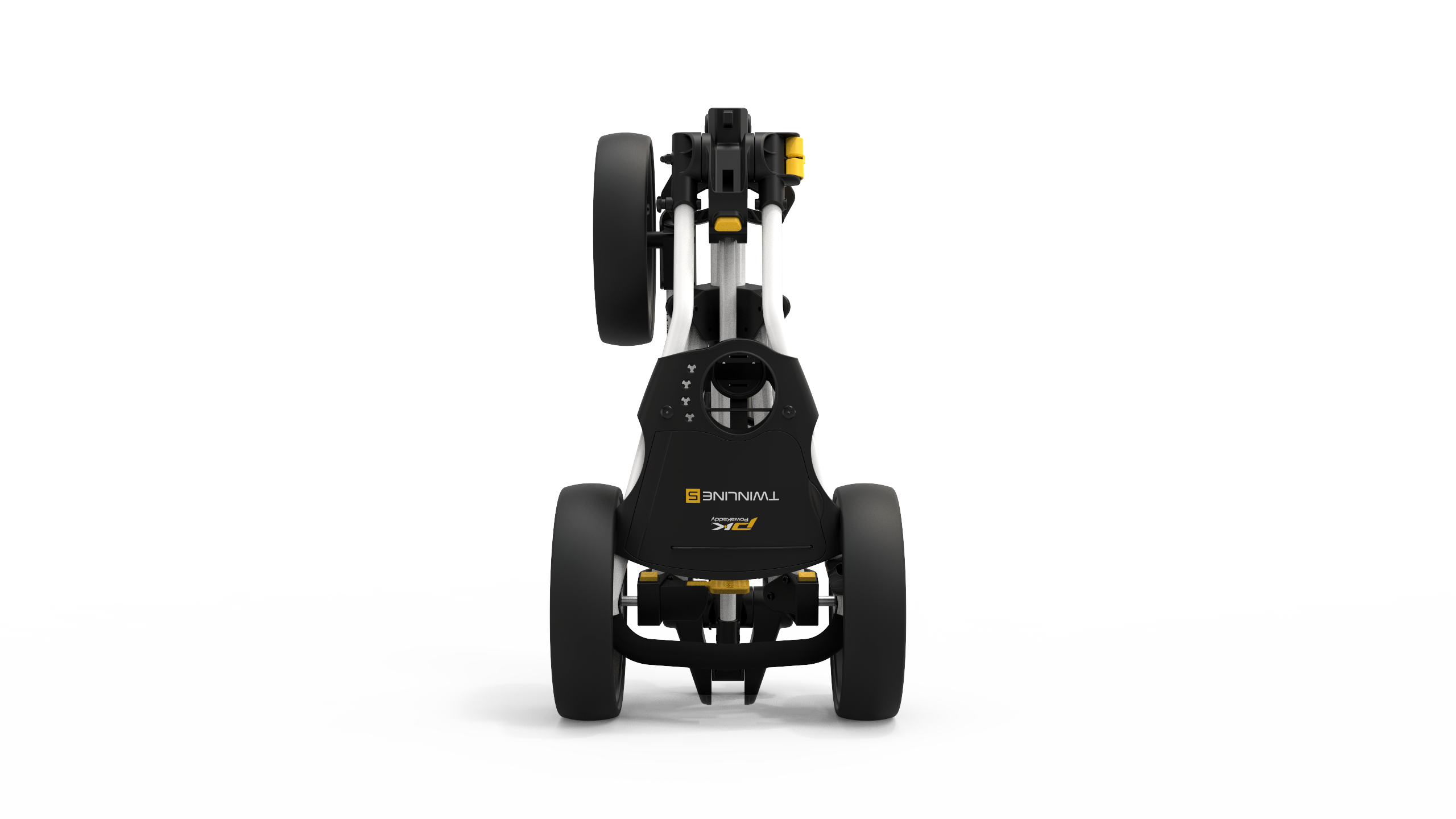 Powakaddy Twinline 5 Push Golf Trolley | Polar White - Image 4