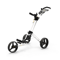 Powakaddy Twinline 5 Push Golf Trolley | Polar White
