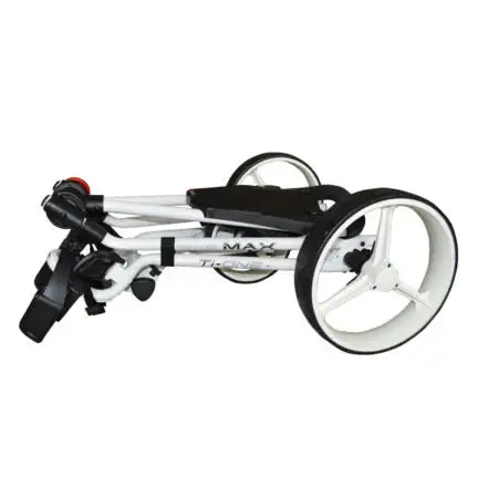 Big Max TI One Push Golf Trolley | White - Image 4