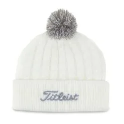 Titleist Cable Knit Pom Pom Golf Beanie TH21WCKNP