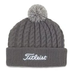 Titleist Cable Knit Pom Pom Golf Beanie TH21WCKNP