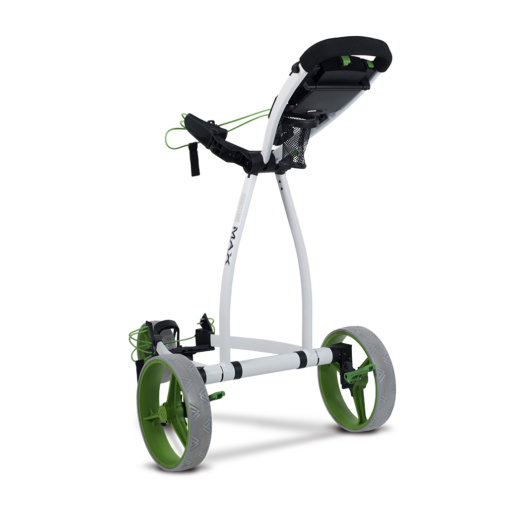 Big Max Blade IP Golf Trolley | White/Lime - Image 4