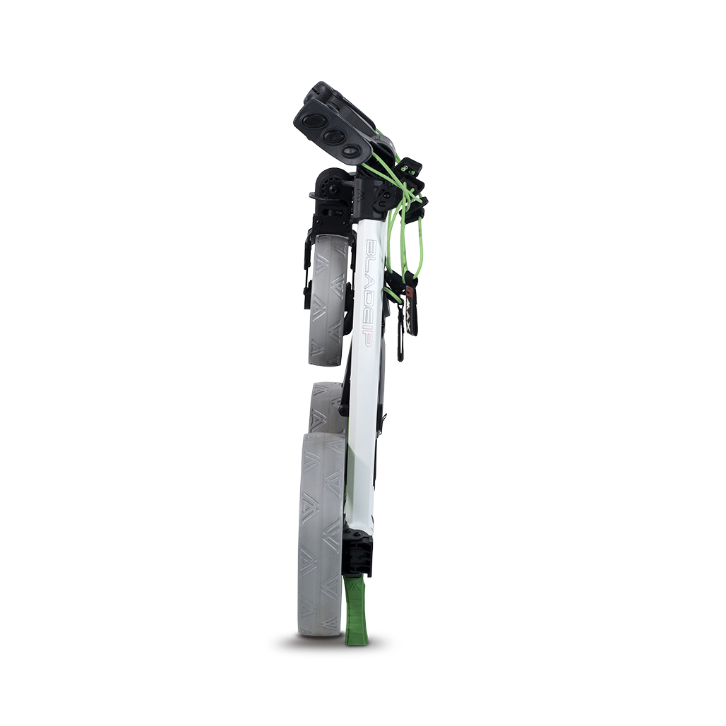 Big Max Blade IP Golf Trolley | White/Lime - Image 7