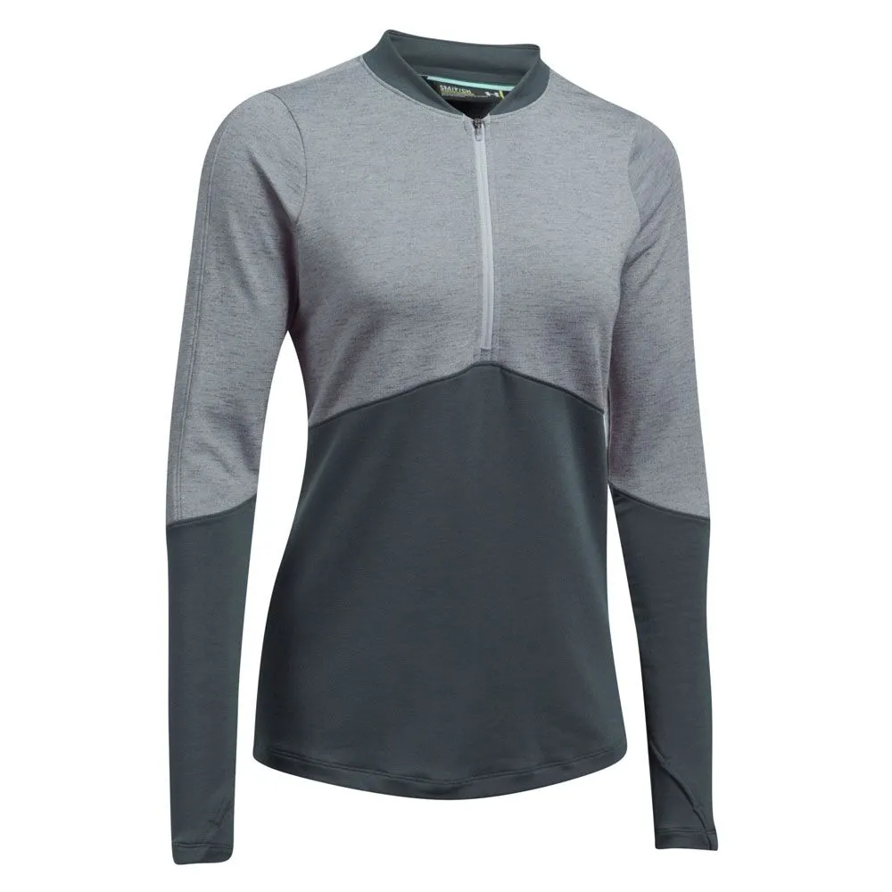 Under Armour Ladies Threadborne 1/2 Zip Golf Pullover