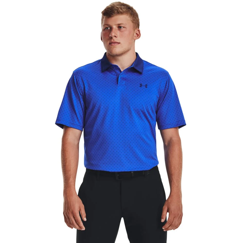 Under Armour Performance Printed Golf Shirt 1361857 - Image 4