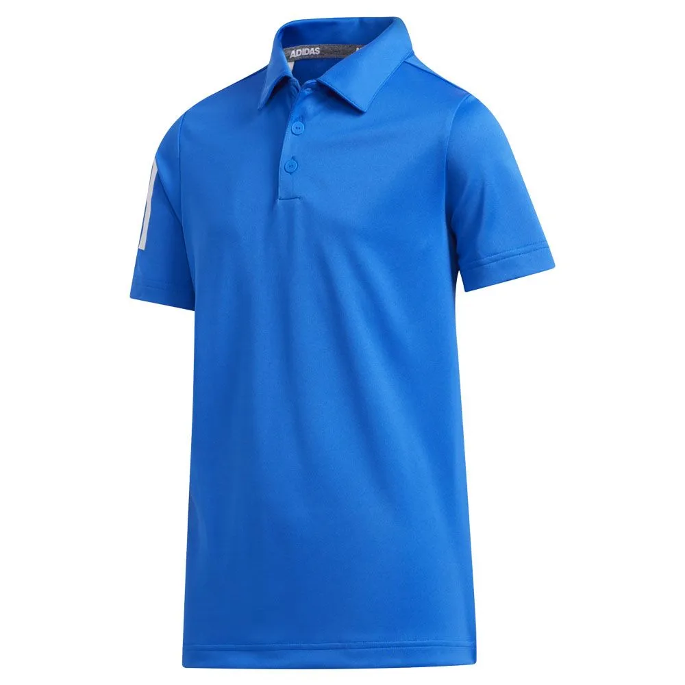 Adidas 3-Stripe Junior Golf Polo Shirt - Image 2