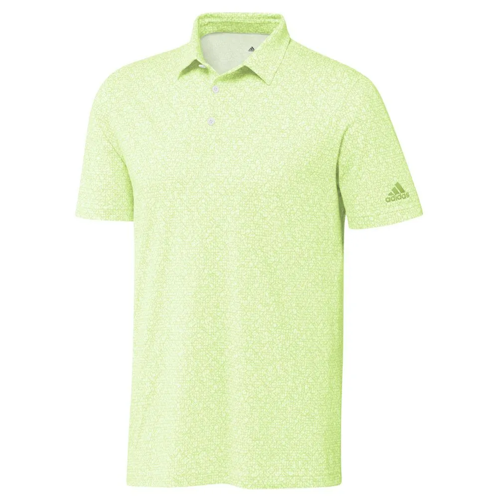 Adidas Abstract Print Golf Polo Shirt