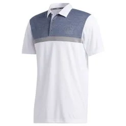 Adidas Novelty Colourblock Golf Polo Shirt