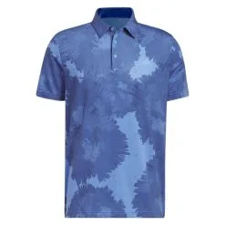 Adidas Flower Mesh Golf Polo Shirt
