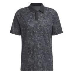 Adidas Mesh Print Golf Polo Shirt