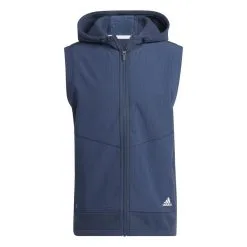 Adidas Statement Full Zip Hooded Golf Vest
