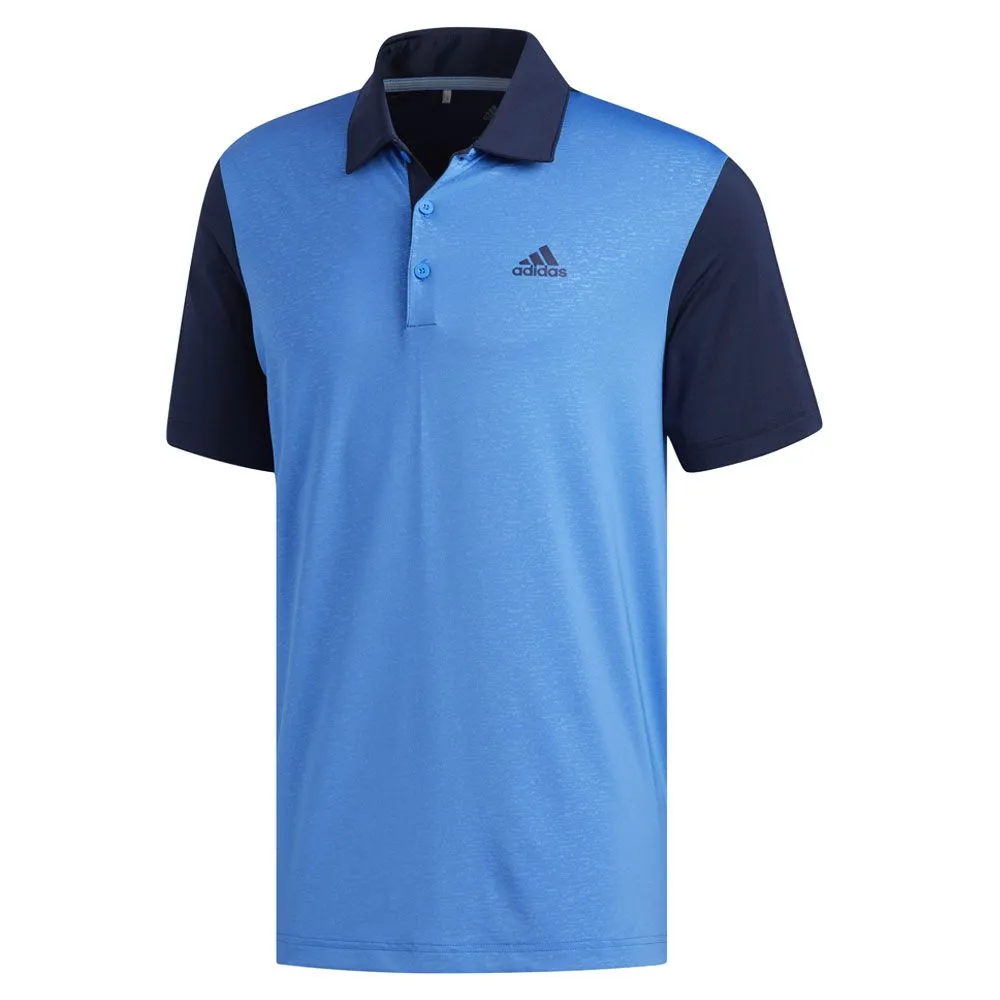 Adidas Ultimate365 Camo-Embossed Golf Polo Shirt - Image 2