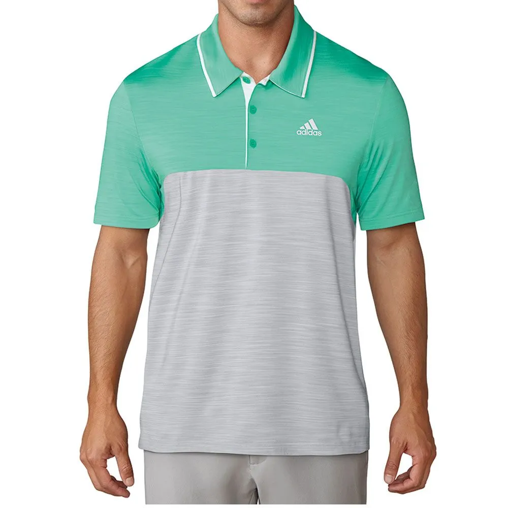 Adidas Ultimate 365 Heather Golf Polo Shirt - Image 2