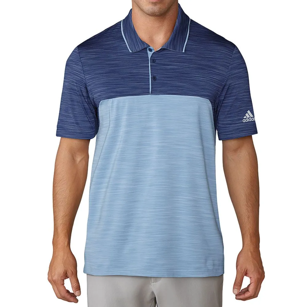 Adidas Ultimate 365 Heather Golf Polo Shirt - Image 3