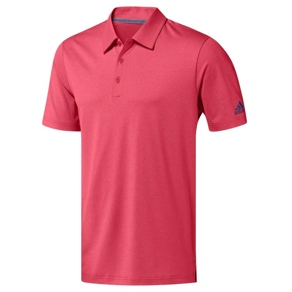 Adidas Ultimate365 Heather LC Golf Polo Shirt - Image 2