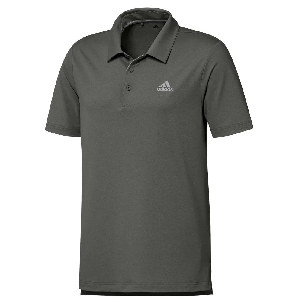 Adidas Ultimate365 Heather LC Golf Polo Shirt - Image 3