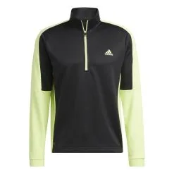 Adidas Colourblock Primegreen 1/4 Zip Golf Top HC5572