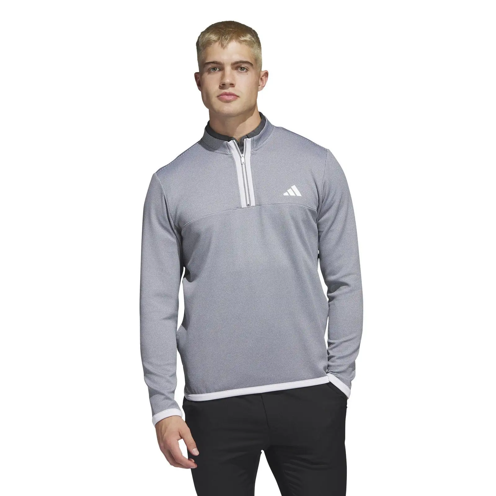Adidas Microdot 1/4 Zip Golf Mid Layer IA4763 - Image 2