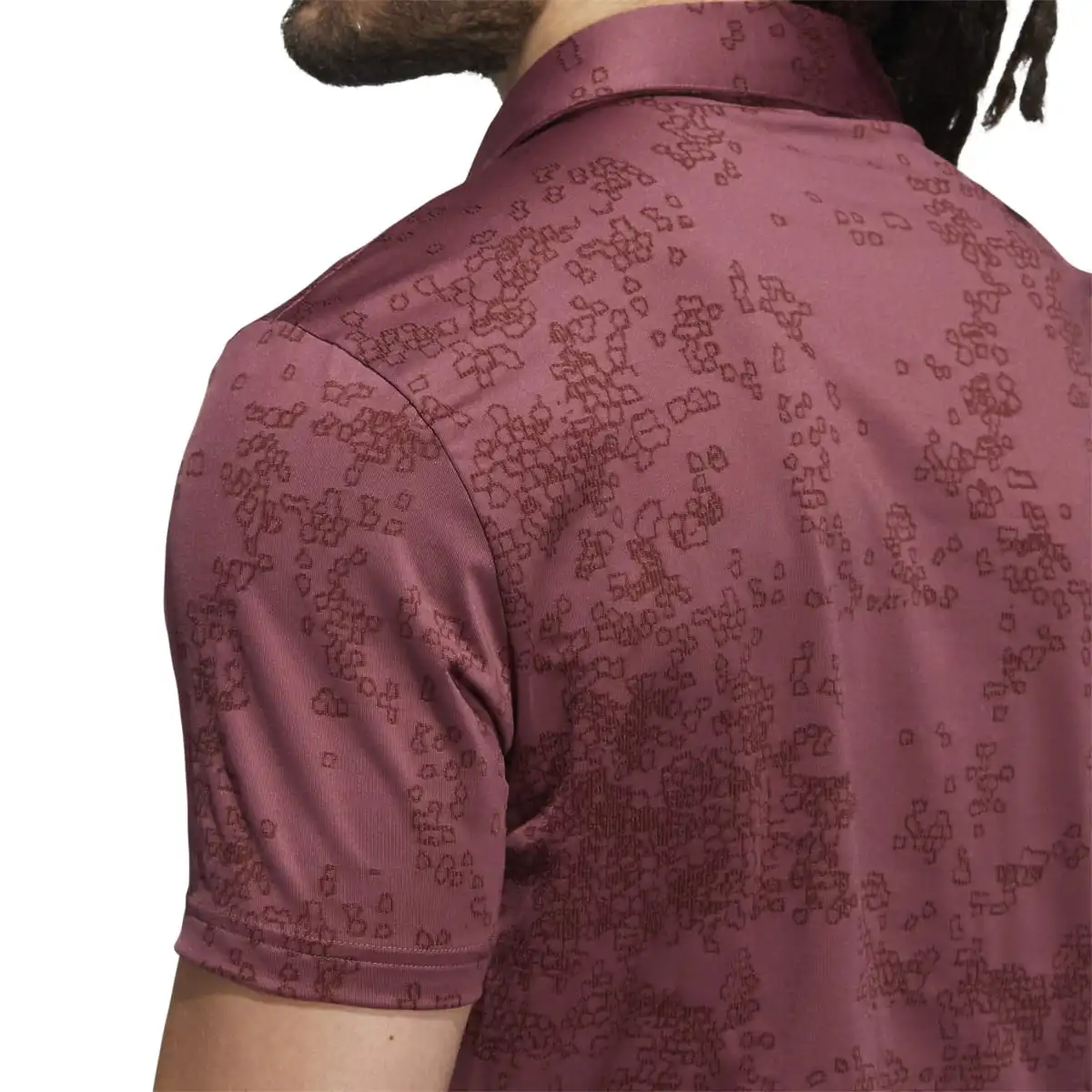 Adidas Primegreen Jacquard Golf Polo Shirt HF6615 - Image 6