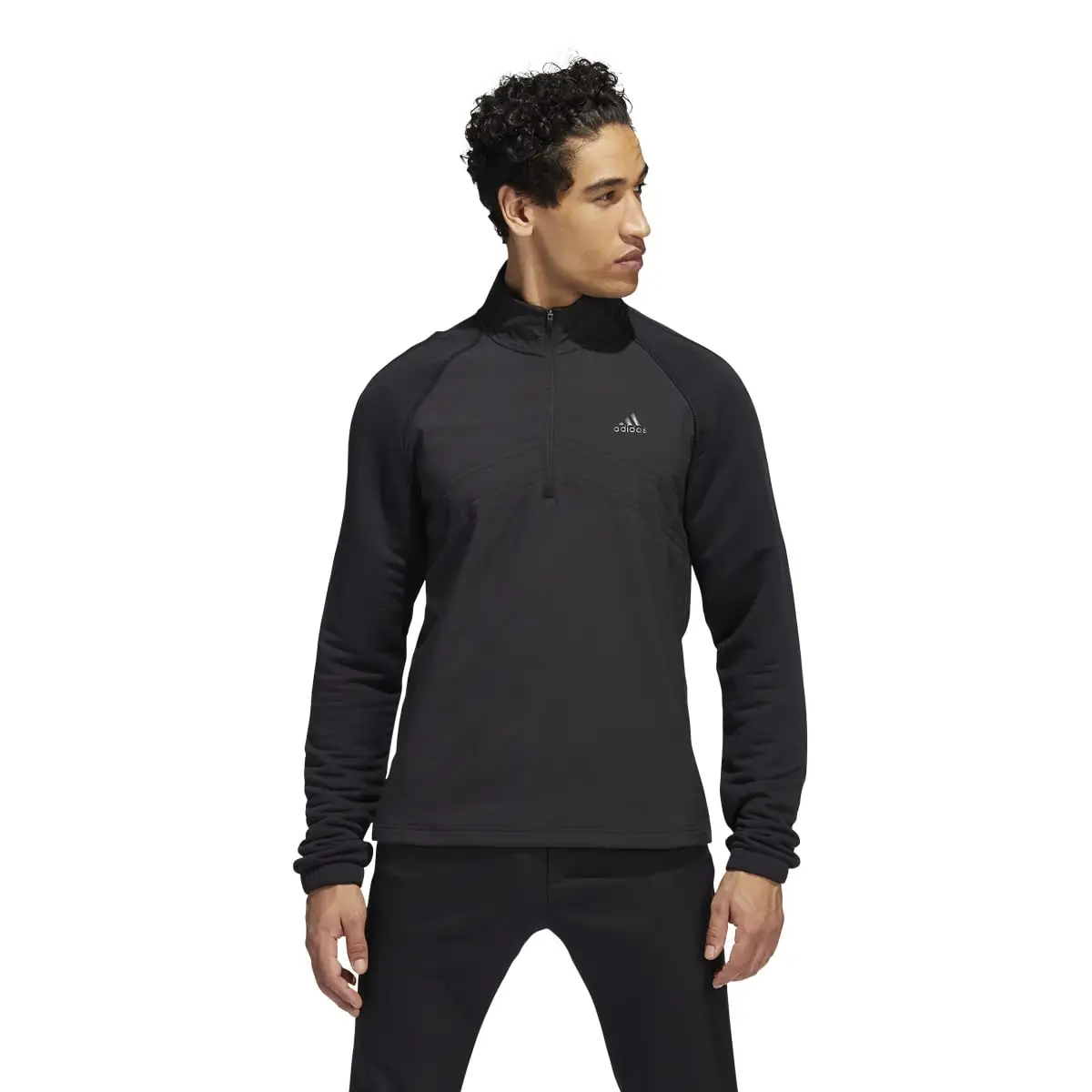 Adidas Statement 1/4 Zip Golf Mid Layer HT1323 - Image 2