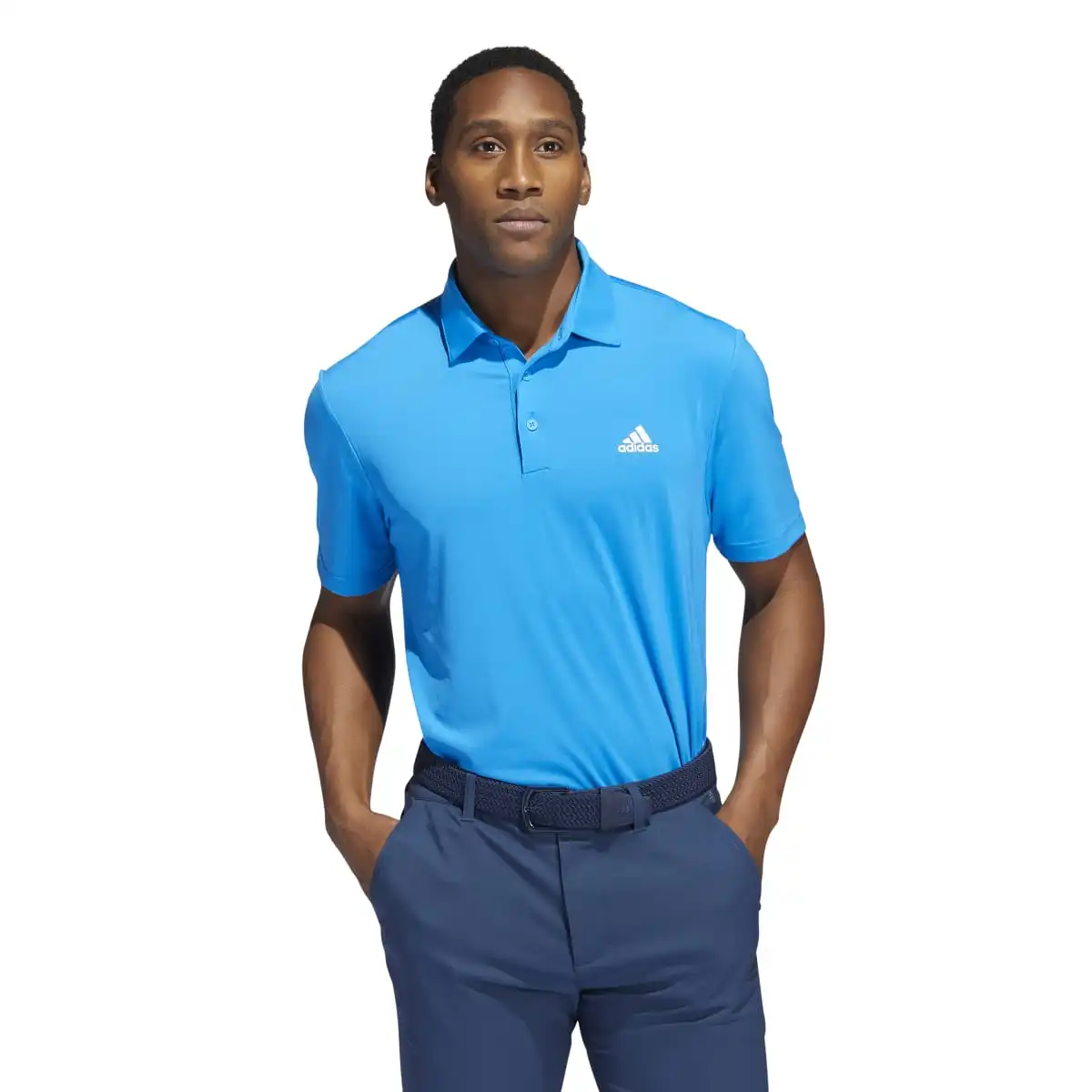 Adidas Ultimate365 Solid Golf Polo Shirt HA6230 - Image 2