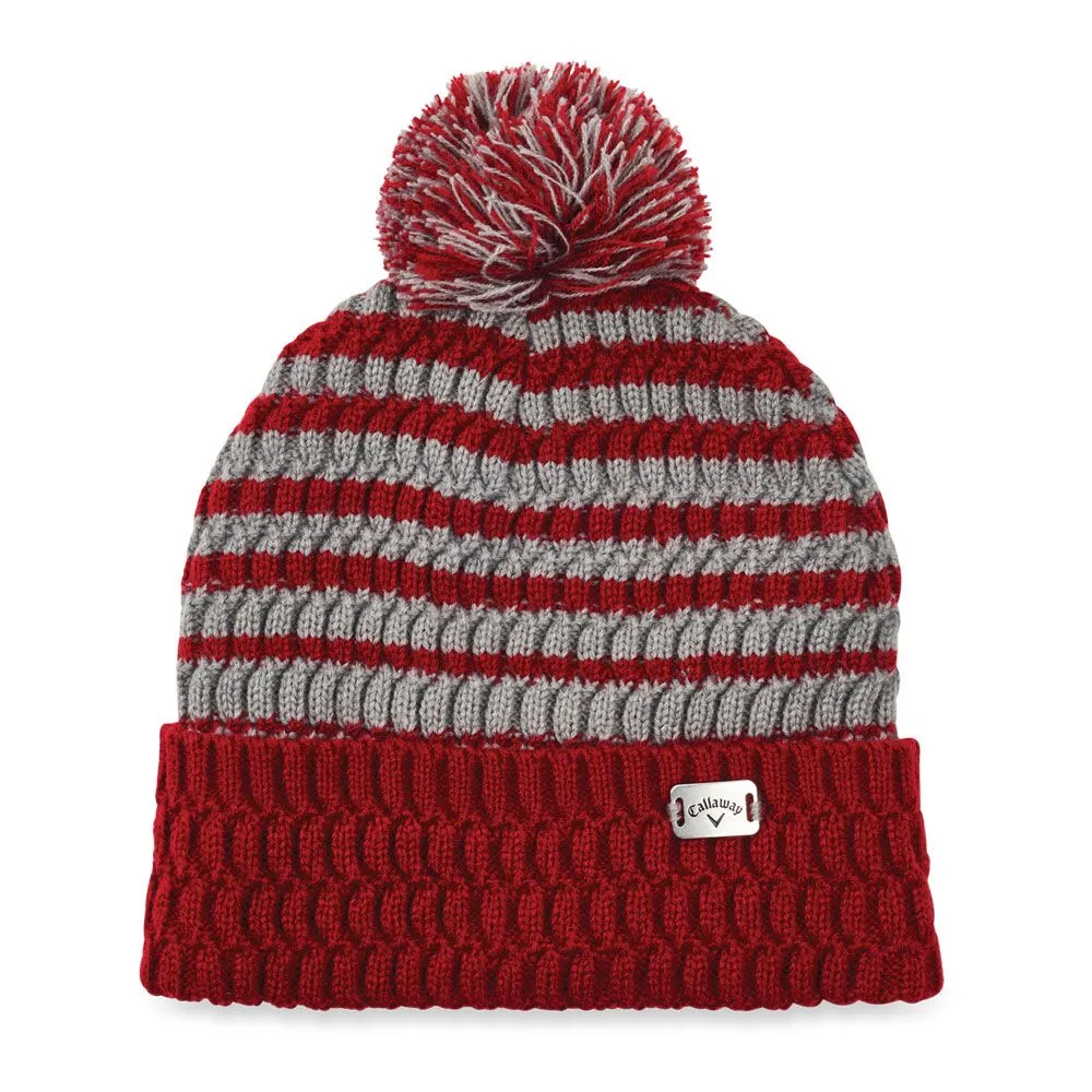 Callaway Pom Pom Winter Golf Beanie Hat - Image 3
