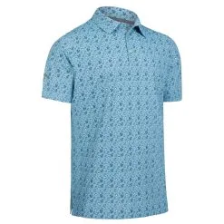 Callaway All Over Drinks Novelty Print Golf Polo Shirt