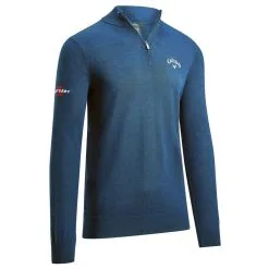 Callaway Blended Merino 1/4 Zip Golf Sweater