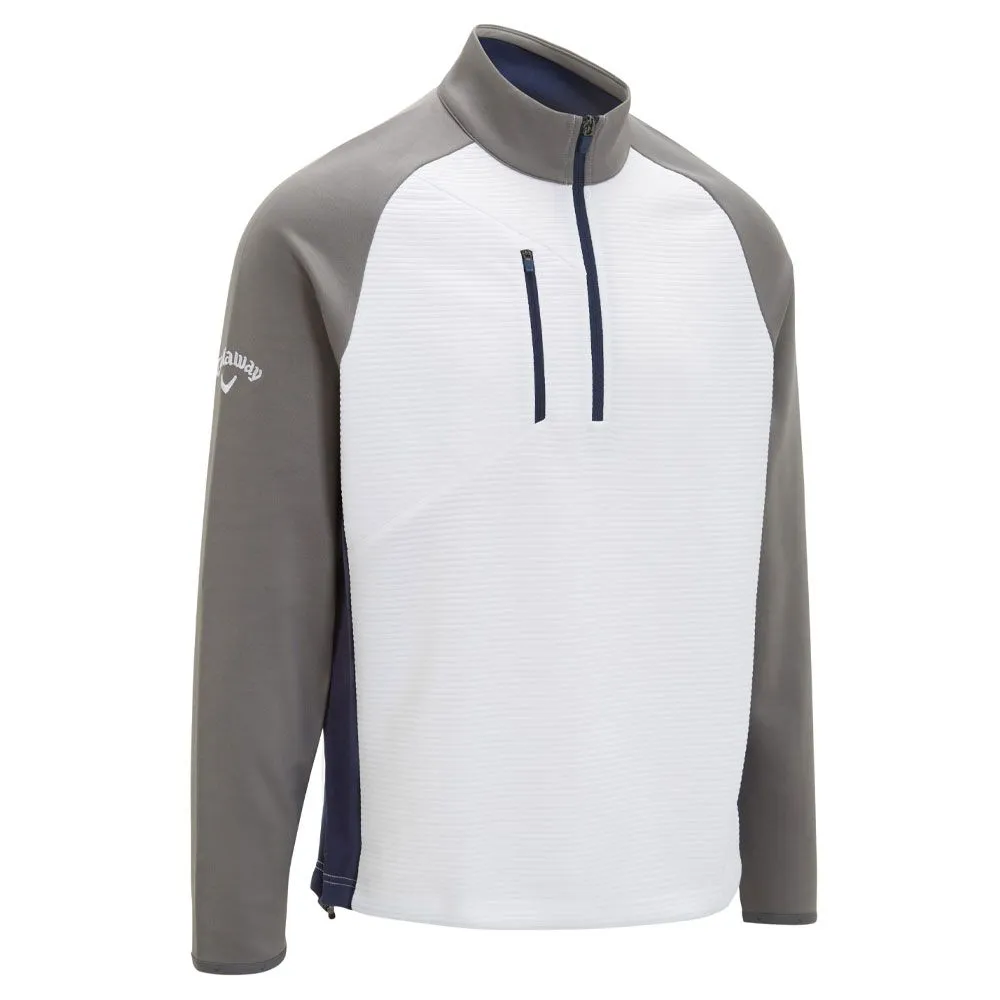 Callaway Tour Blocked Ottoman Fleece Golf Pullover - Image 5