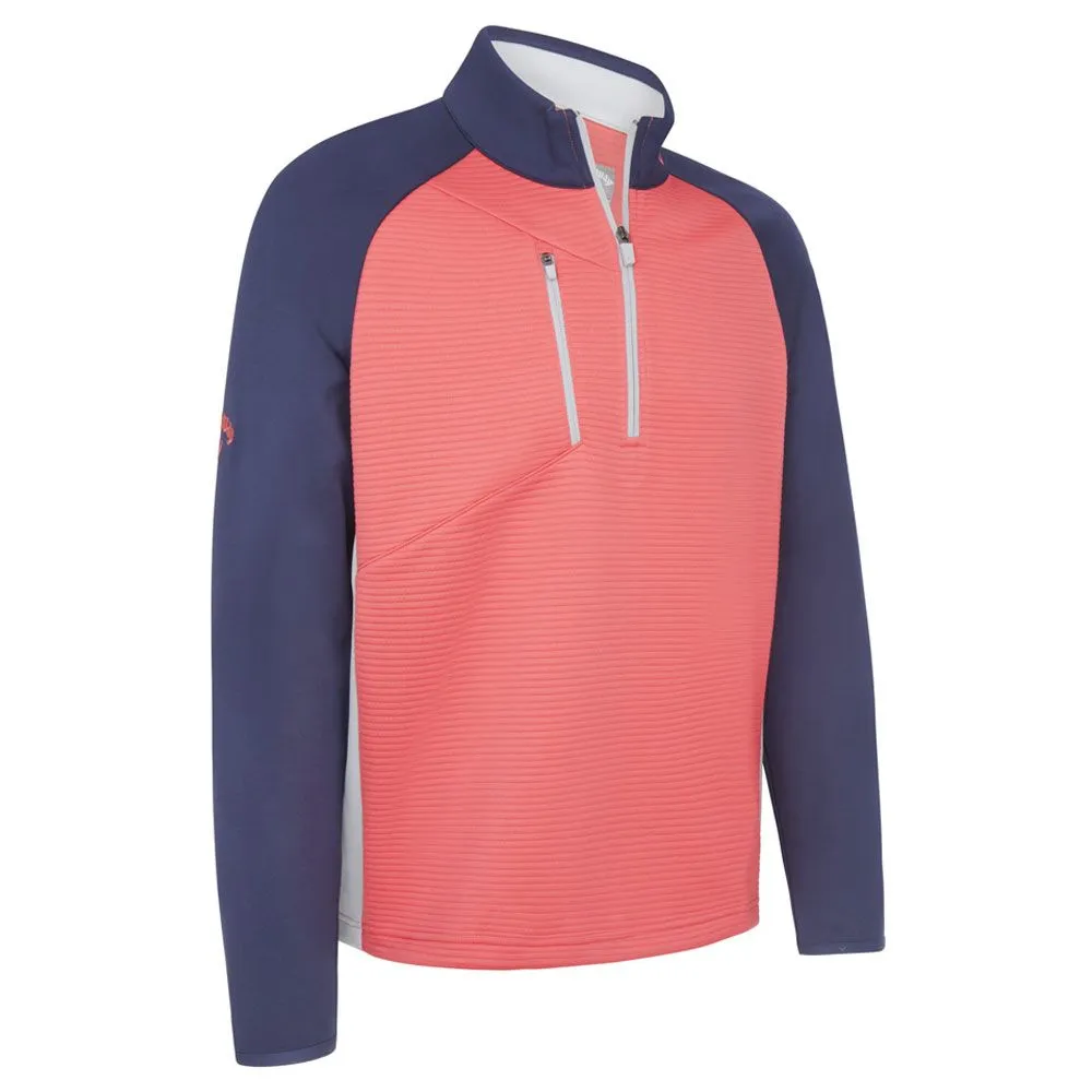 Callaway Tour Blocked Ottoman Fleece Golf Pullover - Image 4