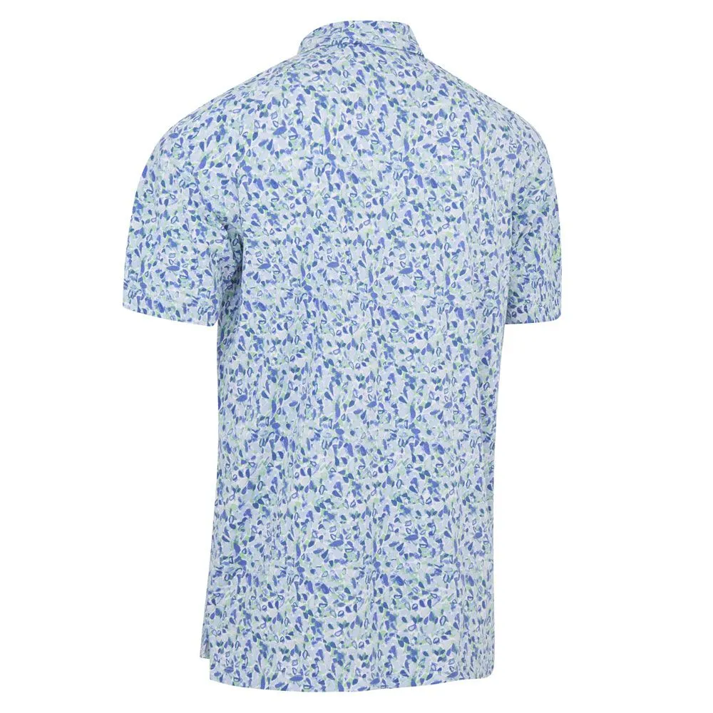 Callaway Filtered Floral Print Golf Polo Shirt CGKSC0B1 - Image 2