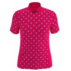 Callaway Chev Floral Print Ladies Golf Polo Shirt