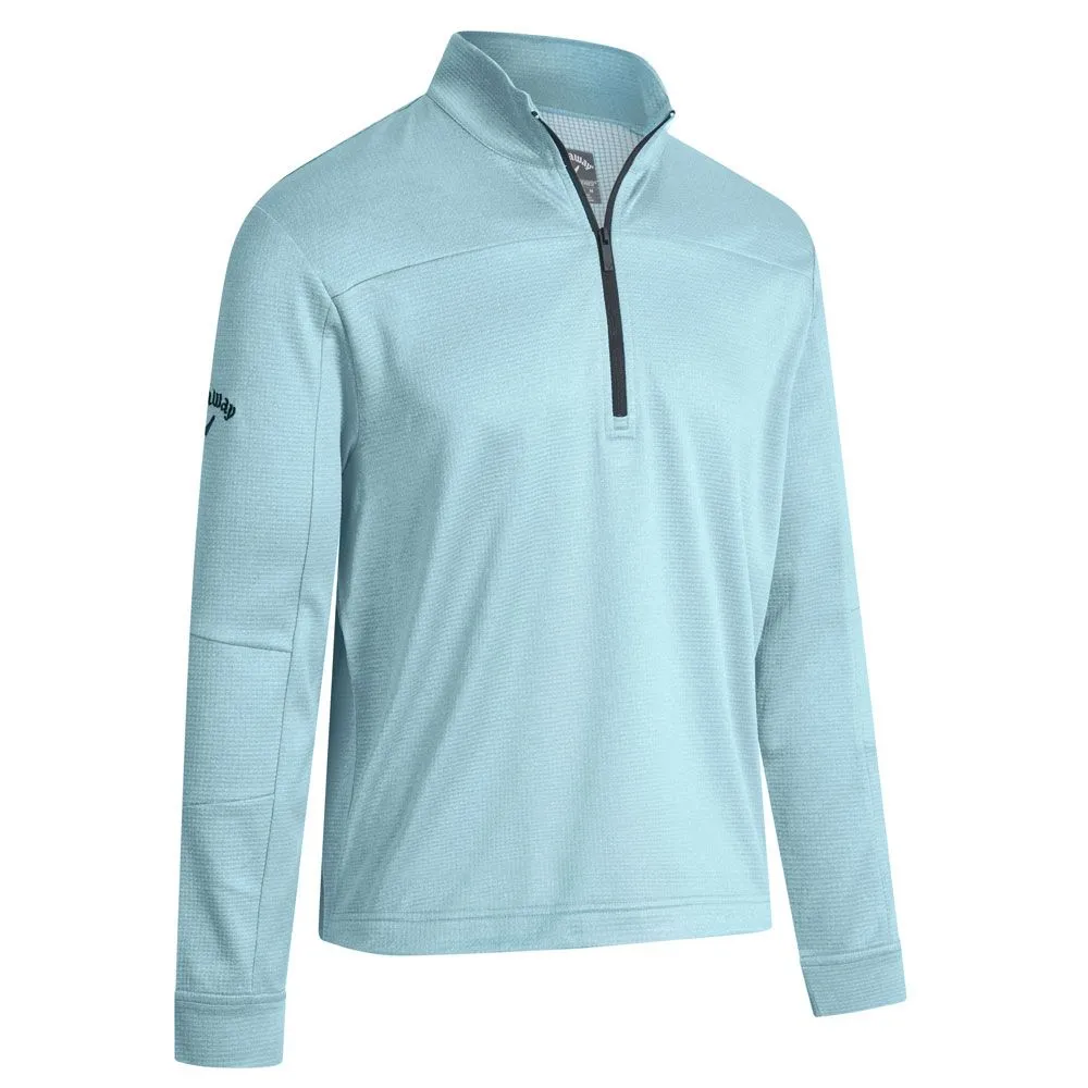 Callaway Pieced Waffle 1/4 Zip Golf Pullover - Image 4