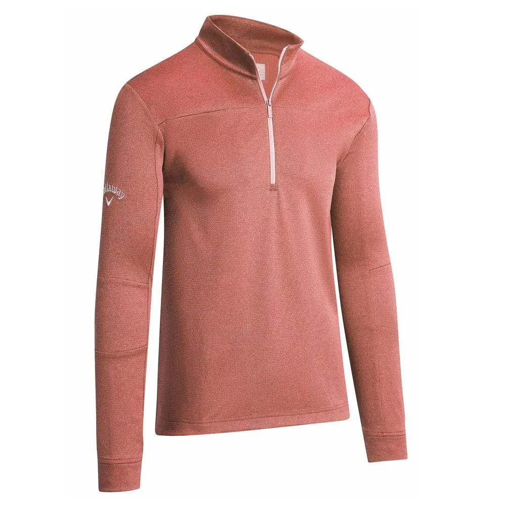 Callaway Pieced Waffle 1/4 Zip Golf Pullover - Image 6